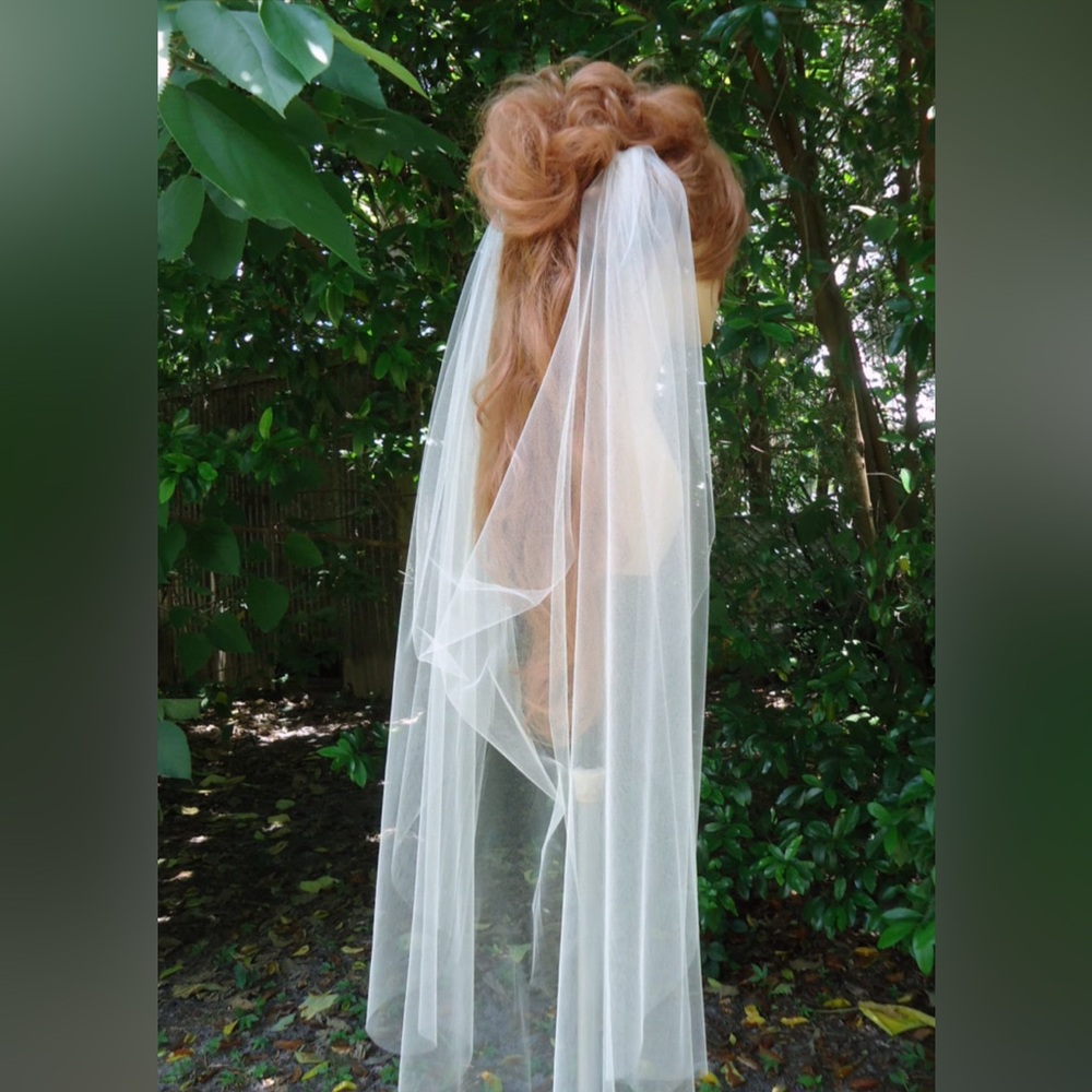 Elegant Draped Veil | Wedding veil | Bridal accessories